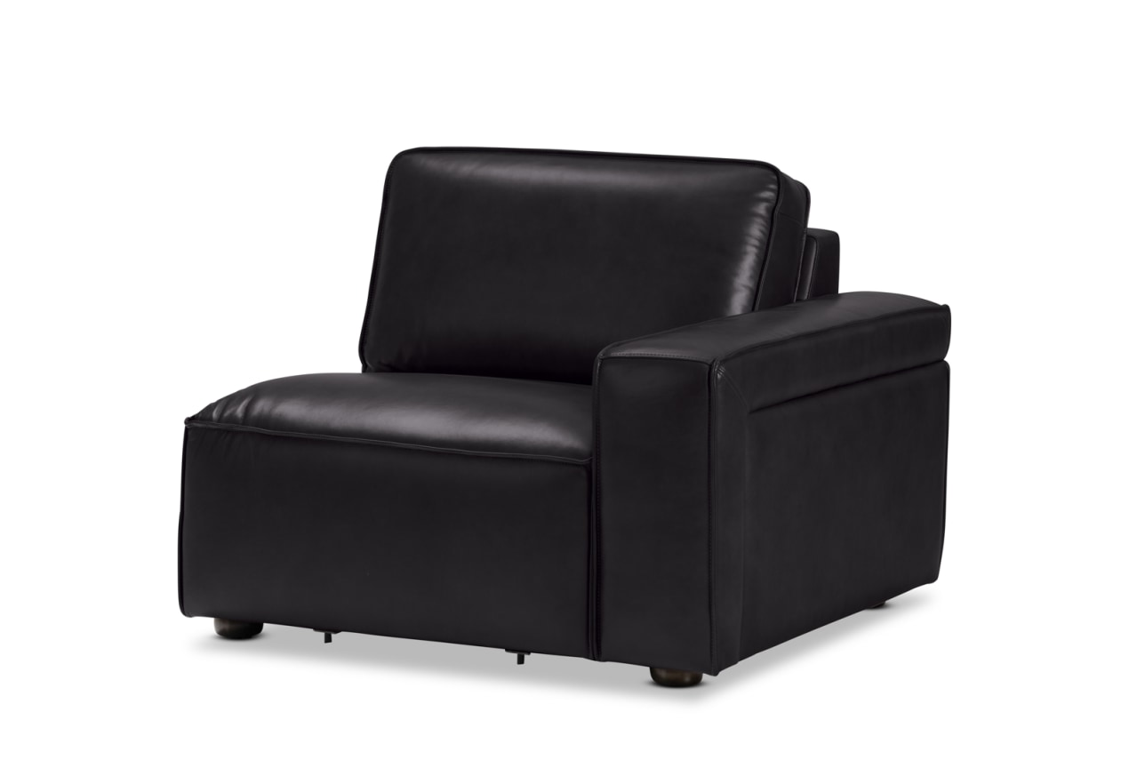 BARTELLE LEATHER Modular RHF Chair – image 2 of 6