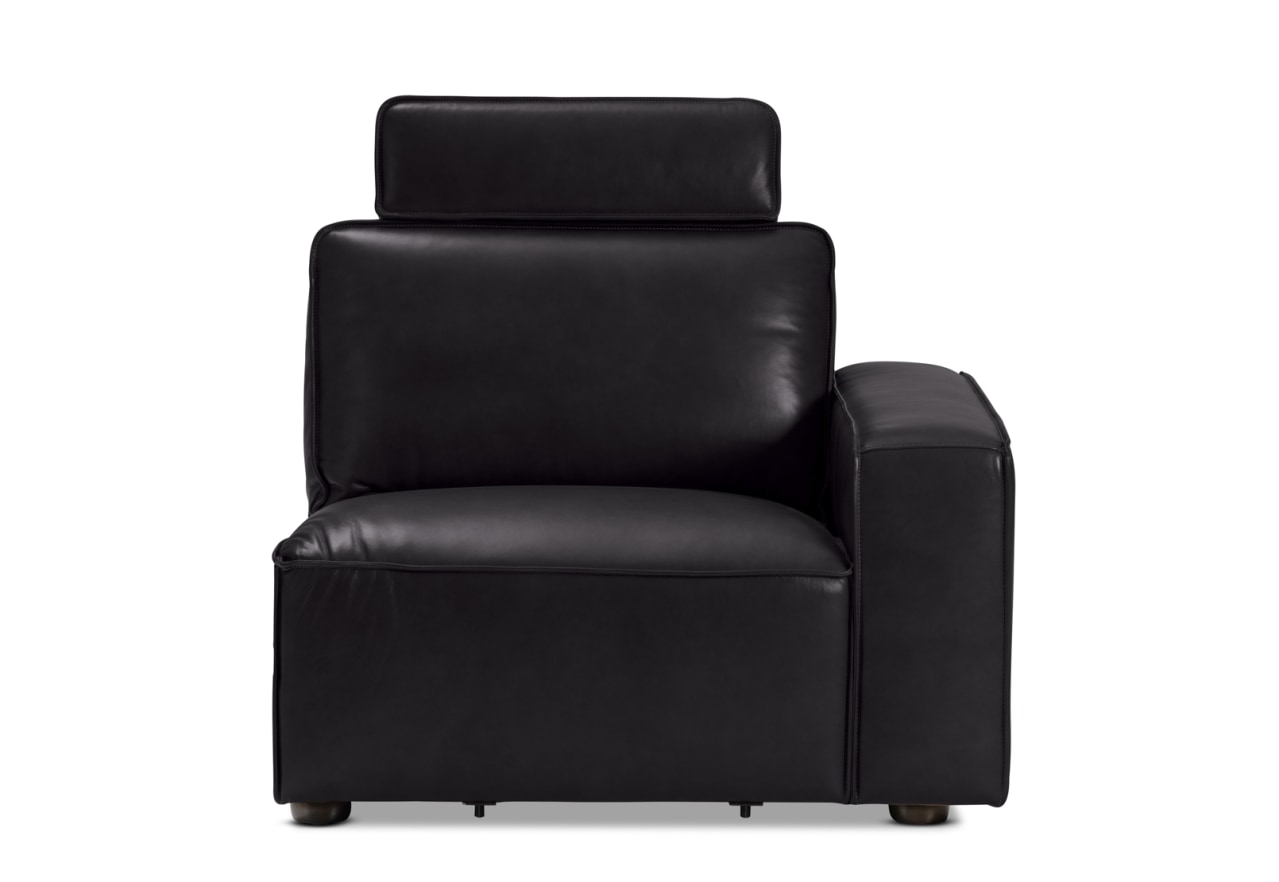 BARTELLE LEATHER Modular RHF Chair – image 4 of 6