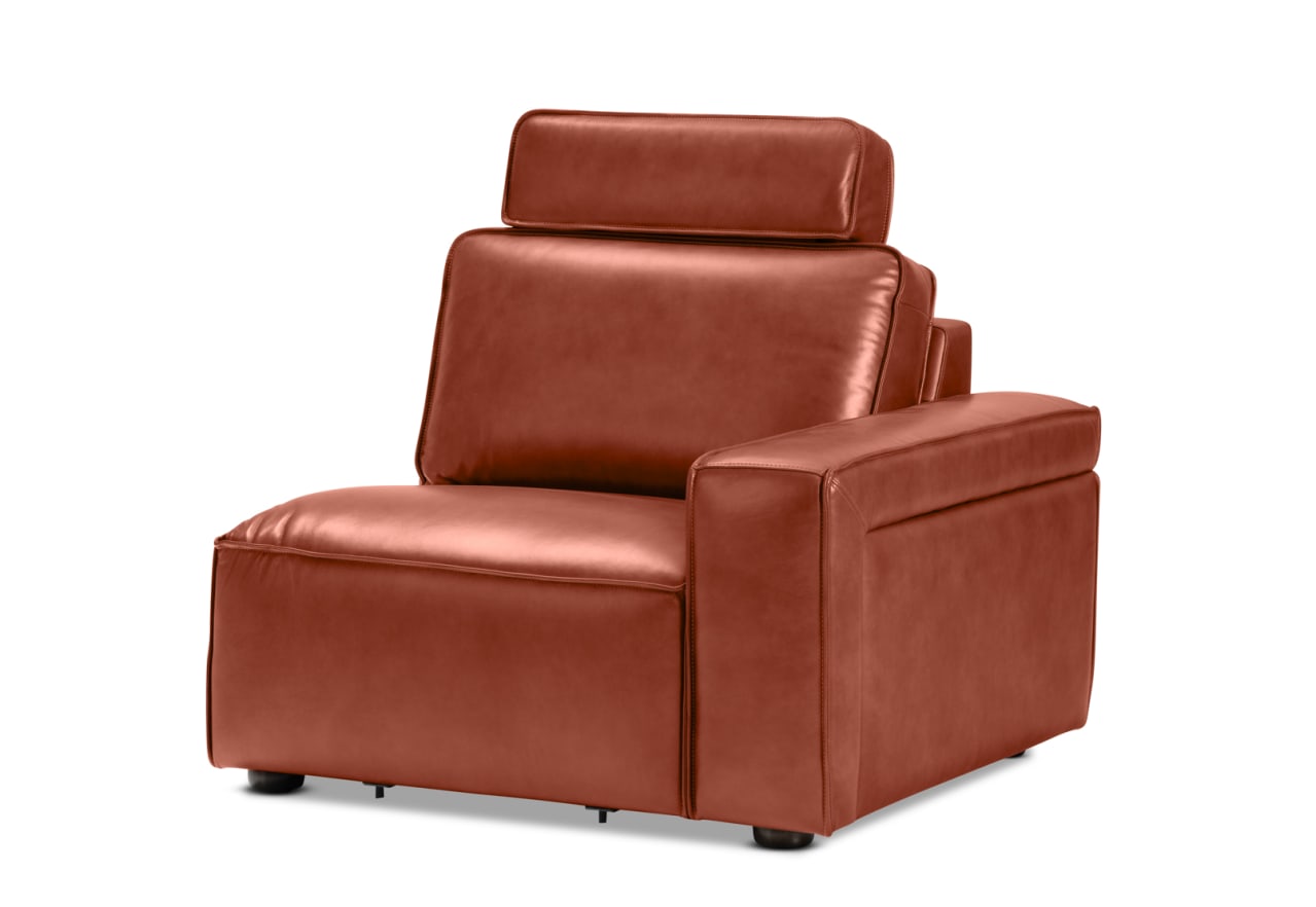 BARTELLE LEATHER Modular RHF Chair – image 5 of 6