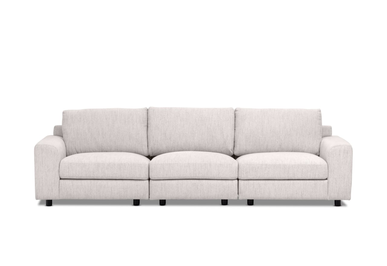 VERONICA FABRIC 3.5 Seater Modular Lounge – image 1 of 14