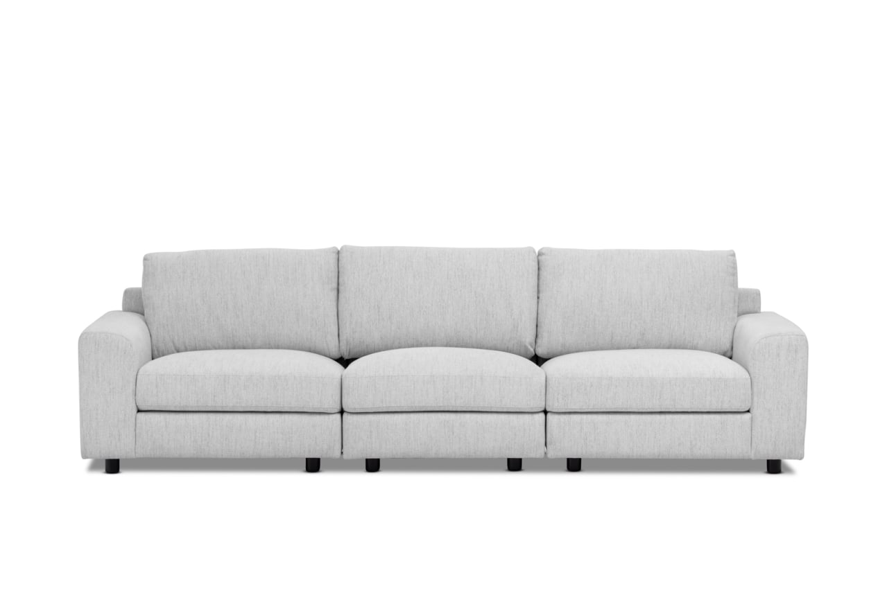VERONICA FABRIC 3.5 Seater Modular Lounge – image 1 of 14