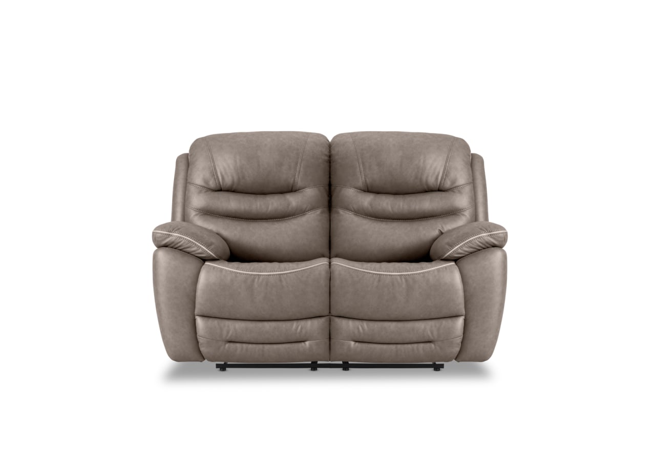 FEDERER FABRIC 2 Seater with inbuilt Recliners – image 1 of 8
