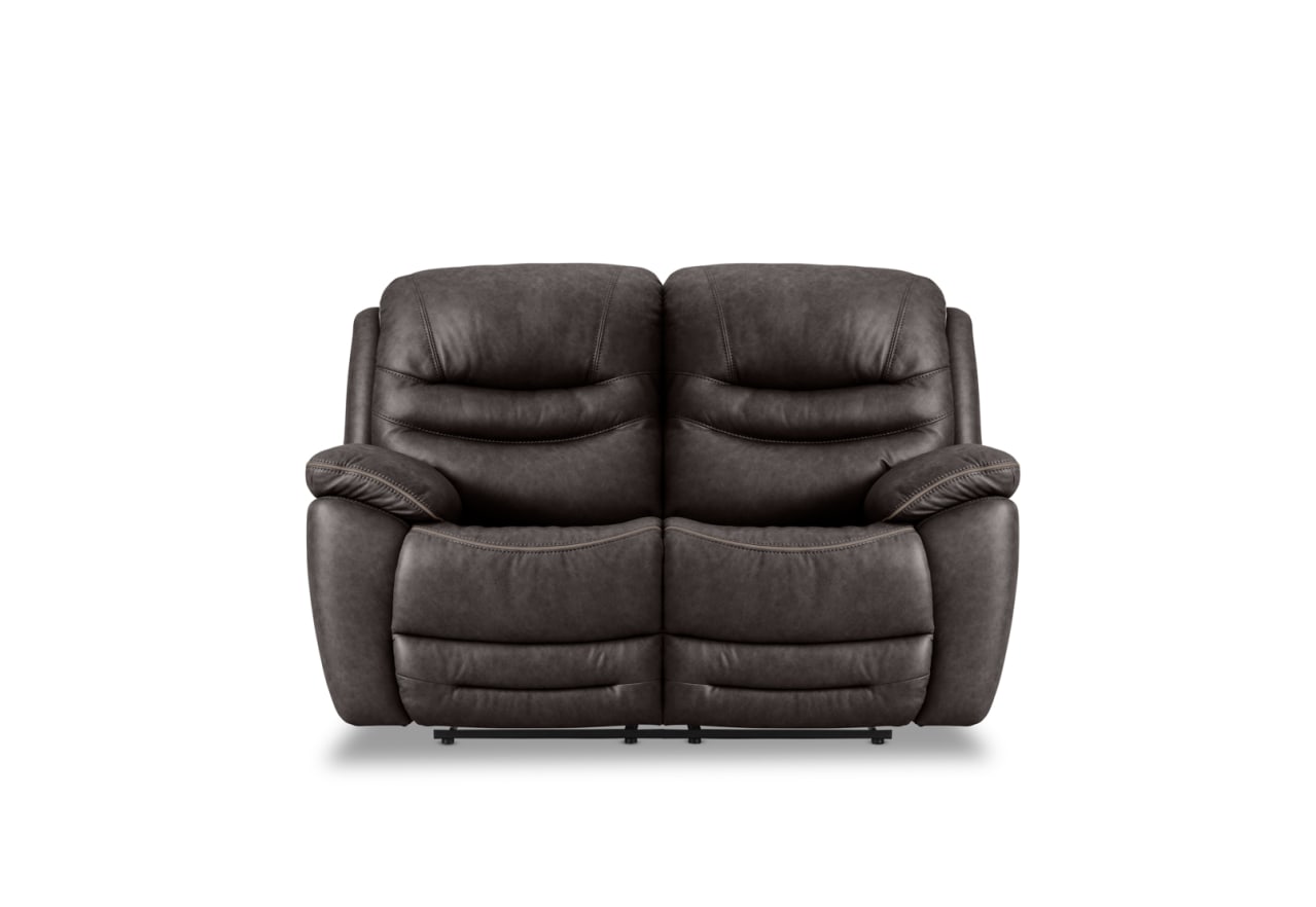 FEDERER FABRIC 2 Seater with inbuilt Recliners – image 1 of 8