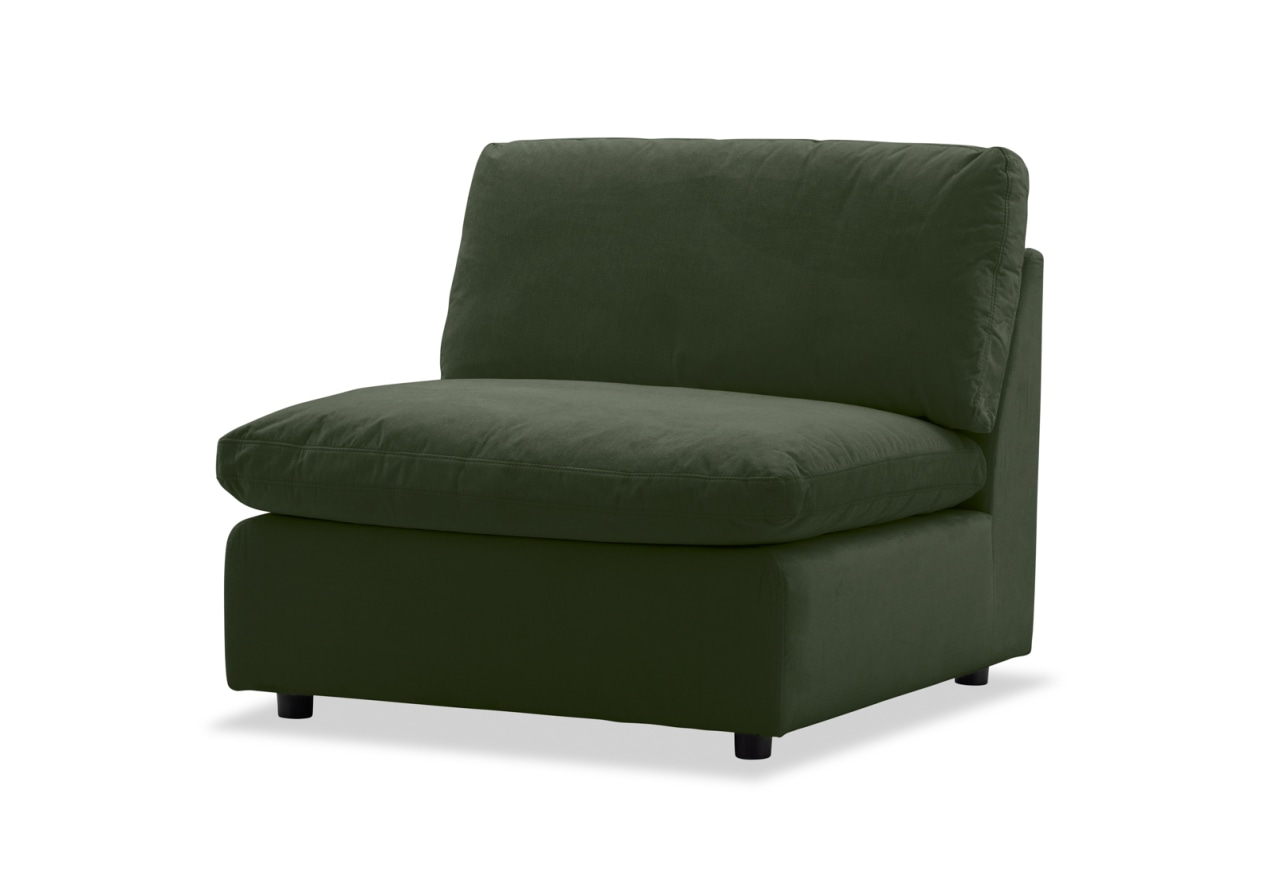 SUNNI FABRIC Modular Armless Chair (F) – image 3 of 4