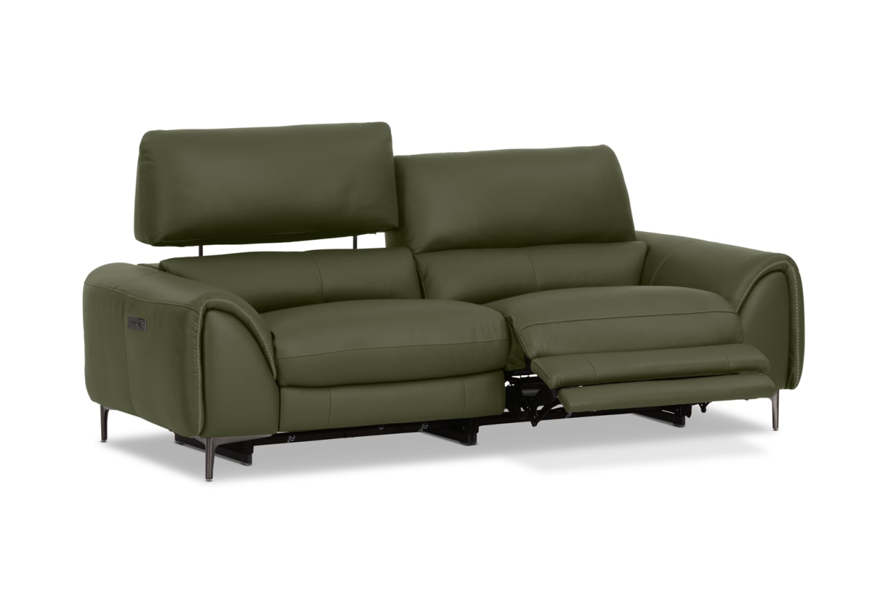 DOMINICO LEATHER 2.5 Seater Electric Recliners – image 4 of 12