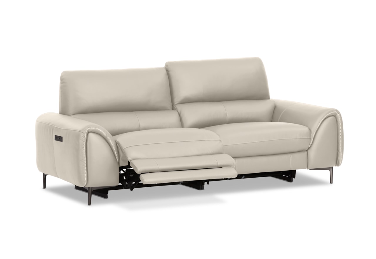 DOMINICO LEATHER 2.5 Seater Electric Recliners – image 3 of 12