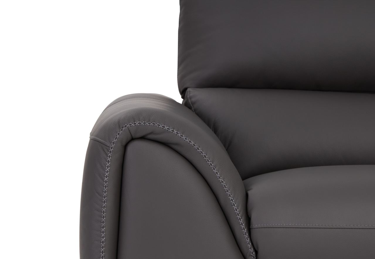 DOMINICO LEATHER 3 Seater with 2 inbuilt Electric Recliners – image 10 of 18