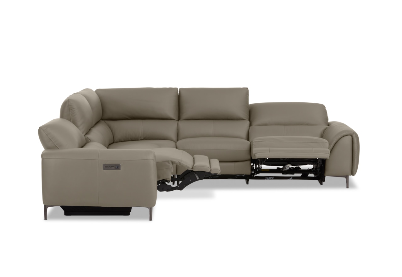 DOMINICO LEATHER Corner Lounge – image 3 of 17
