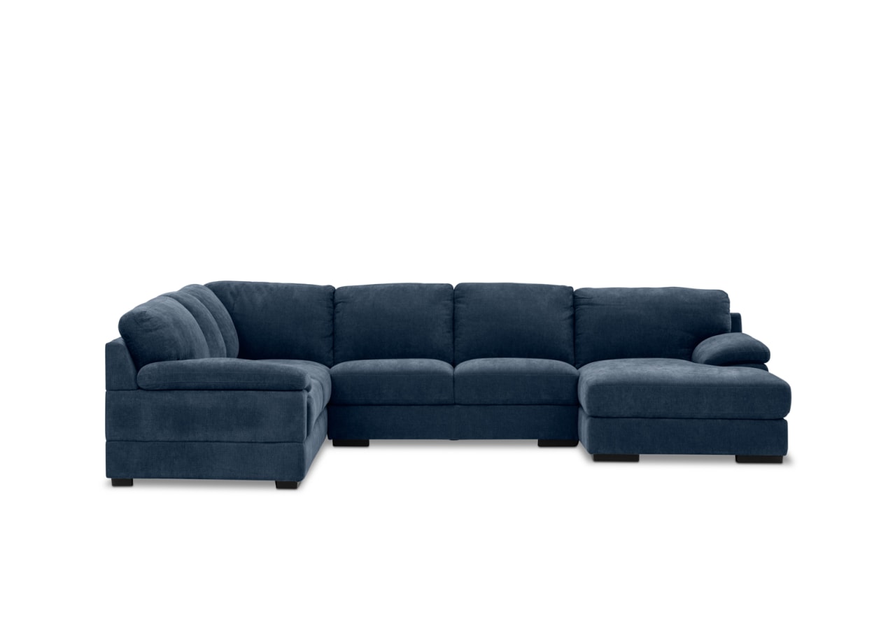 CANDACE FABRIC 6 Seater Corner RHF Chaise – image 1 of 9