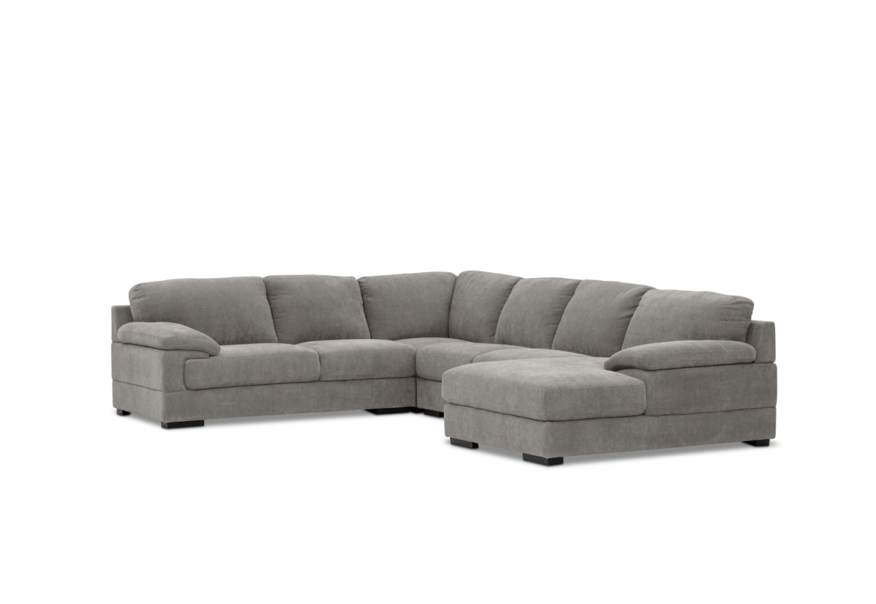 CANDACE FABRIC 6 Seater Corner RHF Chaise – image 5 of 9