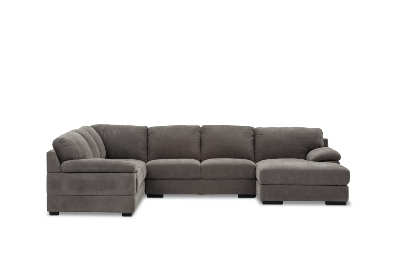 CANDACE FABRIC 6 Seater Corner RHF Chaise – image 1 of 9