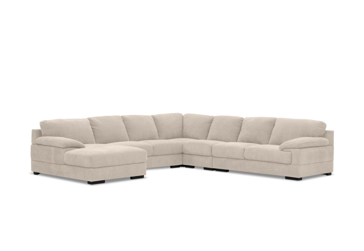 CANDACE FABRIC 7 Seater Corner LHF Chaise – image 2 of 15