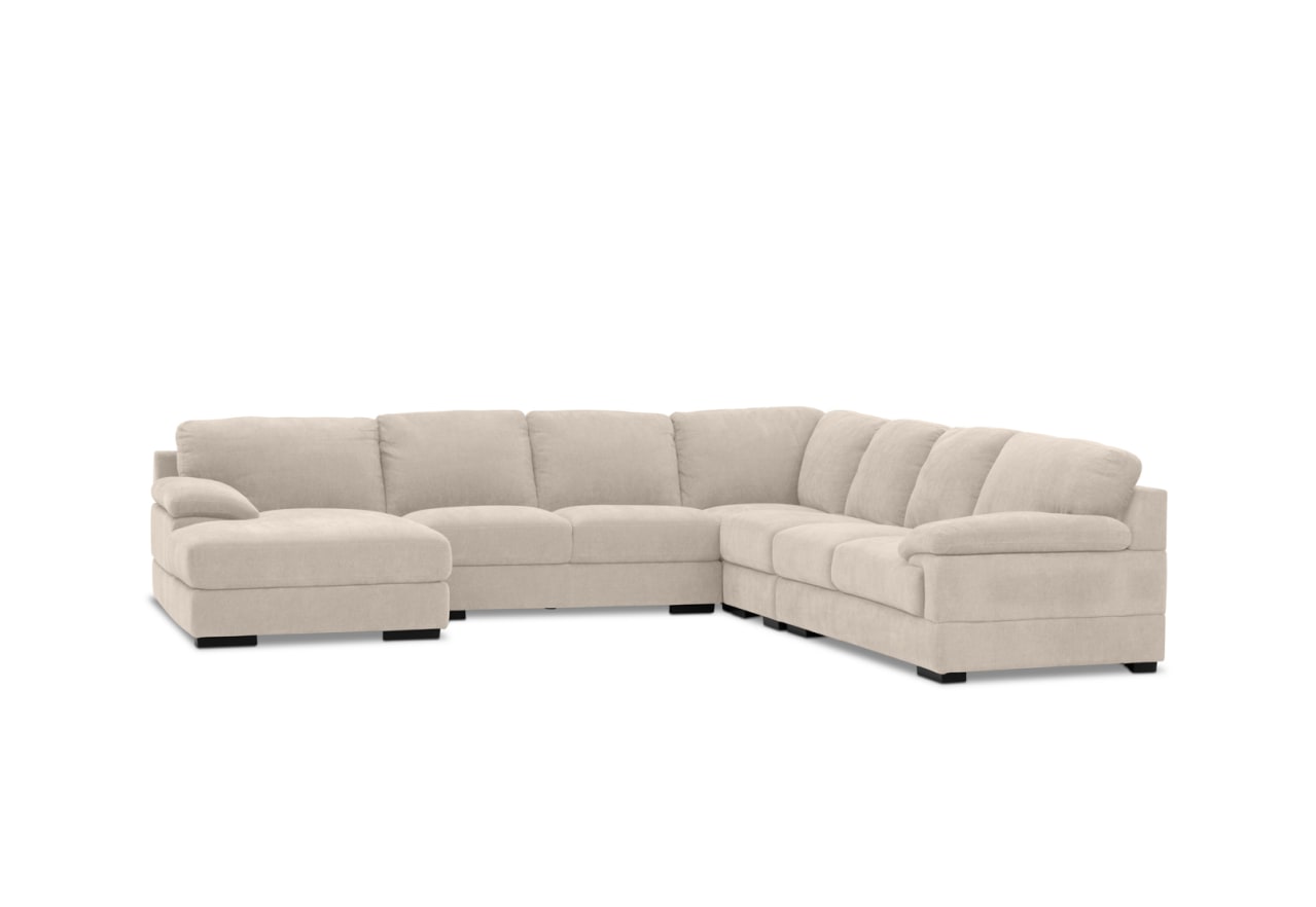 CANDACE FABRIC 7 Seater Corner LHF Chaise – image 4 of 15