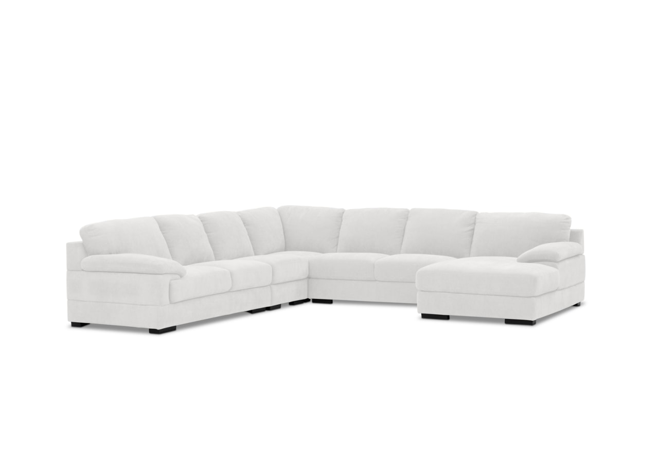 CANDACE FABRIC 7 Seater Corner RHF Chaise – image 3 of 15