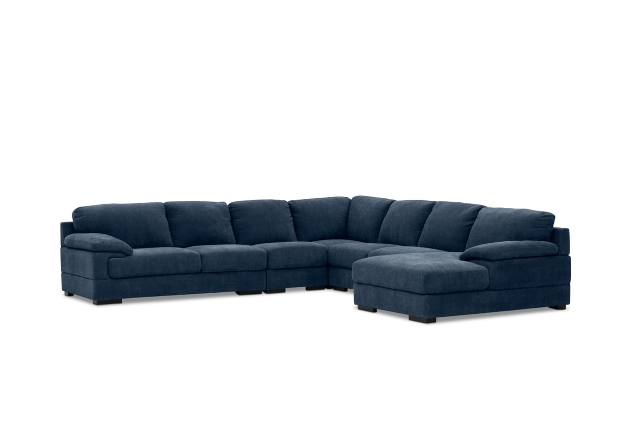 CANDACE FABRIC 7 Seater Corner RHF Chaise – image 1 of 15