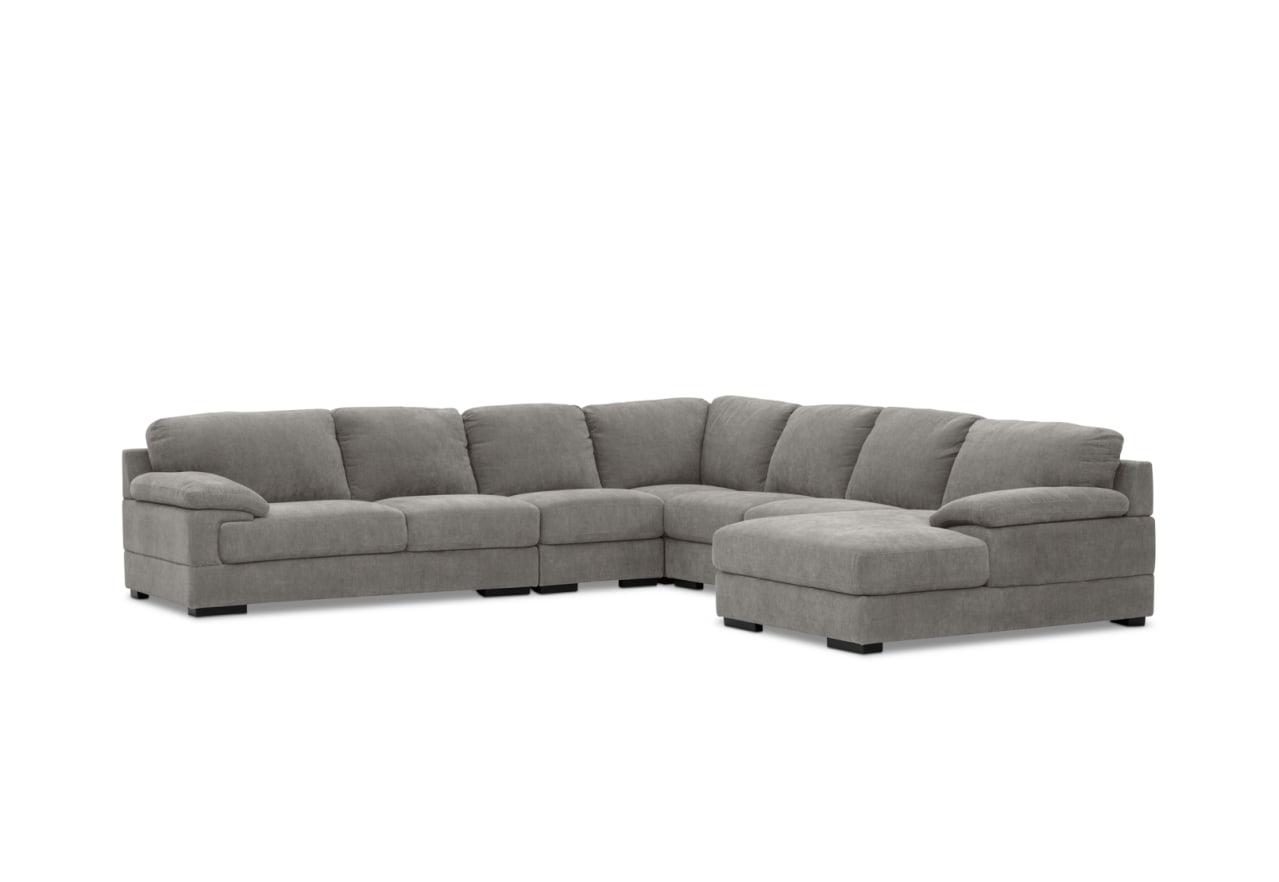 CANDACE FABRIC 7 Seater Corner RHF Chaise – image 1 of 15