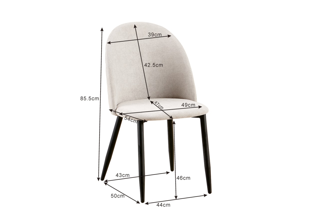 ACANTHUS Dining Chair (2PCS/CTN) – image 6 of 9
