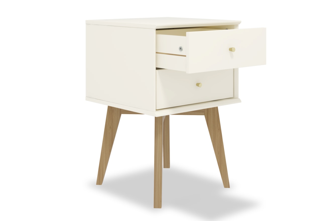 FIELDS 2 Drawer Bedside Table – image 8 of 15
