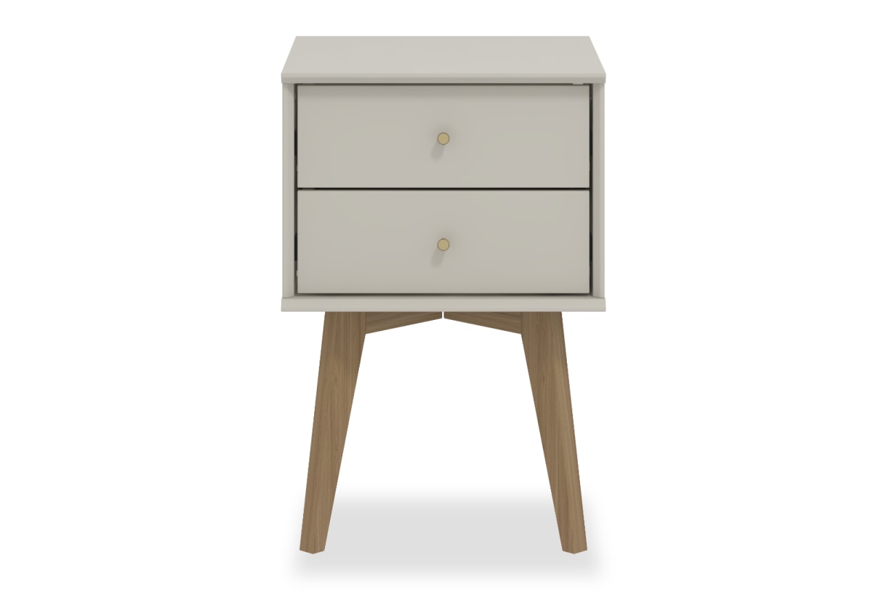 FIELDS 2 Drawer Bedside Table – image 4 of 17