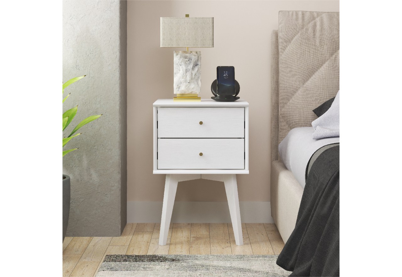 FIELDS 2 Drawer Bedside Table – image 1 of 9