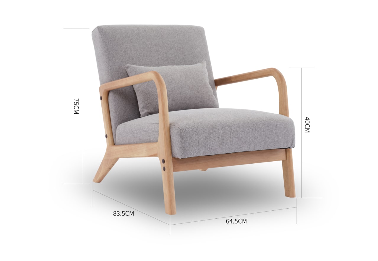 BARRETT ACCENT CHAIR – image 7 of 9