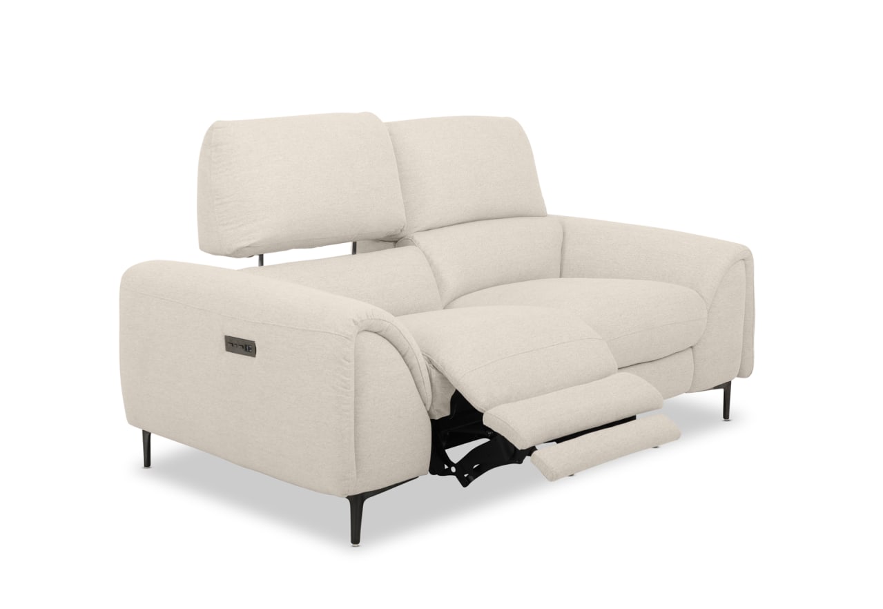DOMINICO FABRIC 2 Seater Electric Recliners – image 4 of 8