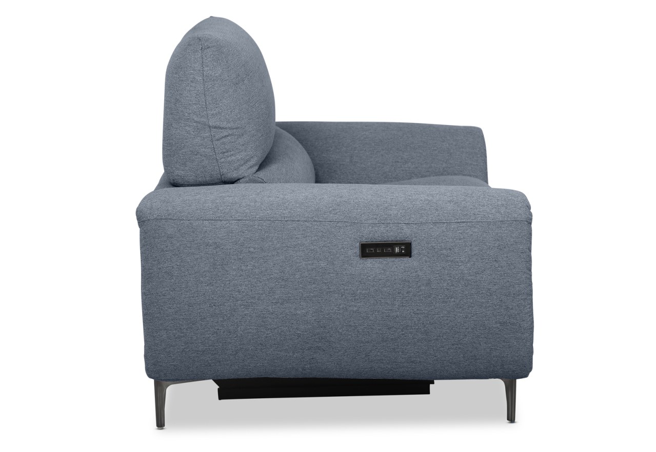 DOMINICO FABRIC 2 Seater Electric Recliners – image 3 of 8