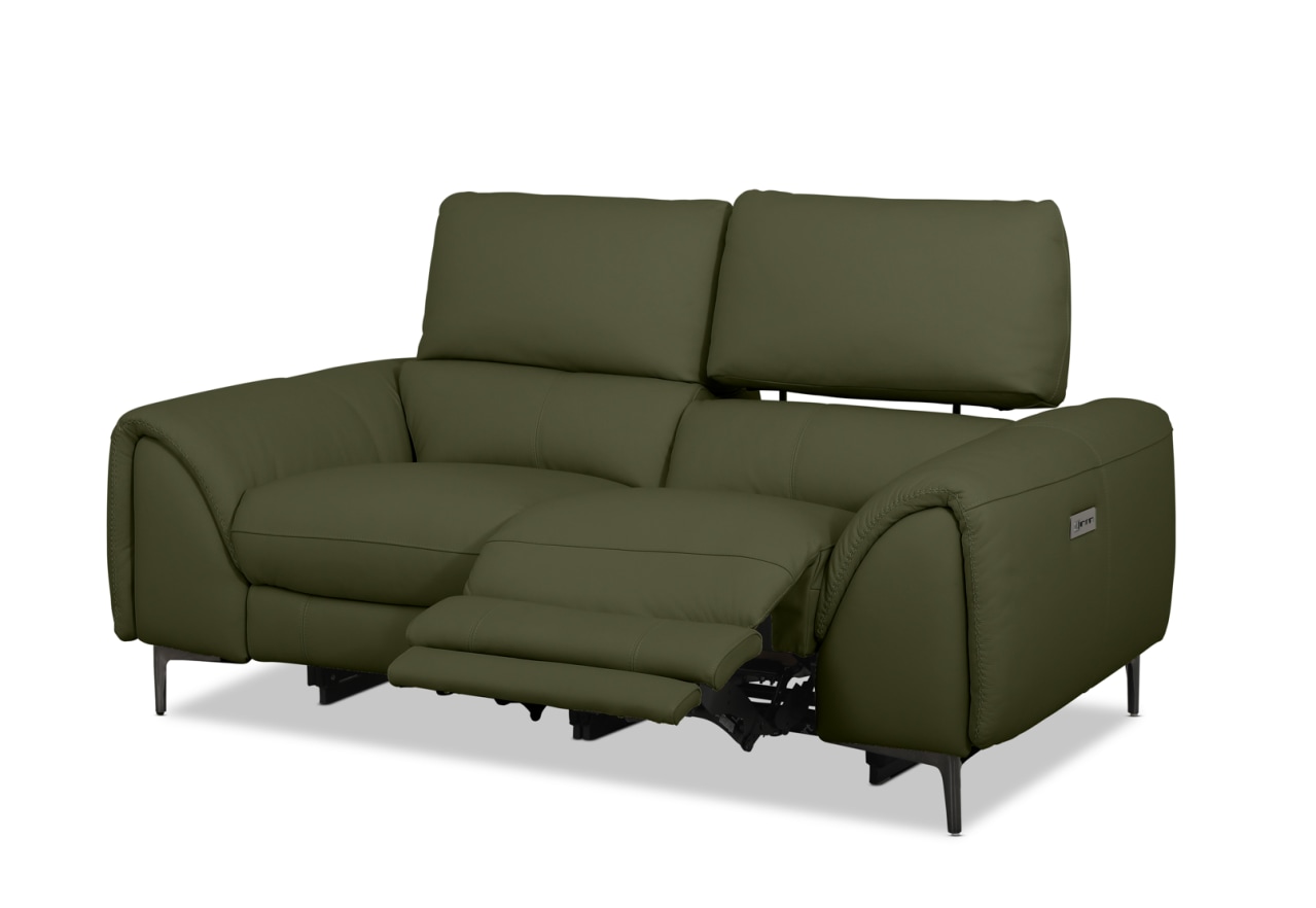 DOMINICO LEATHER 2 Seater Electric Recliners – image 4 of 7