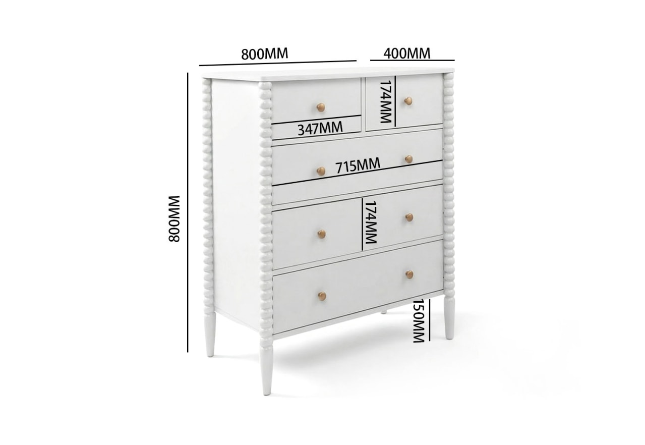 PORDENONE Tall Chest – image 15 of 18
