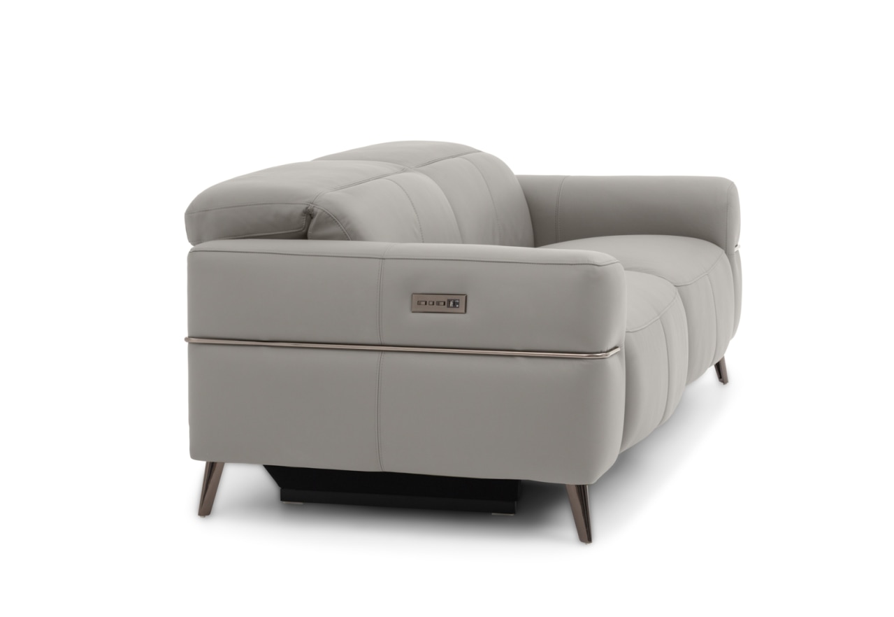 SERAFINI LEATHER 2.5 Seater with Inbuilt Electric Recliners – image 9 of 16