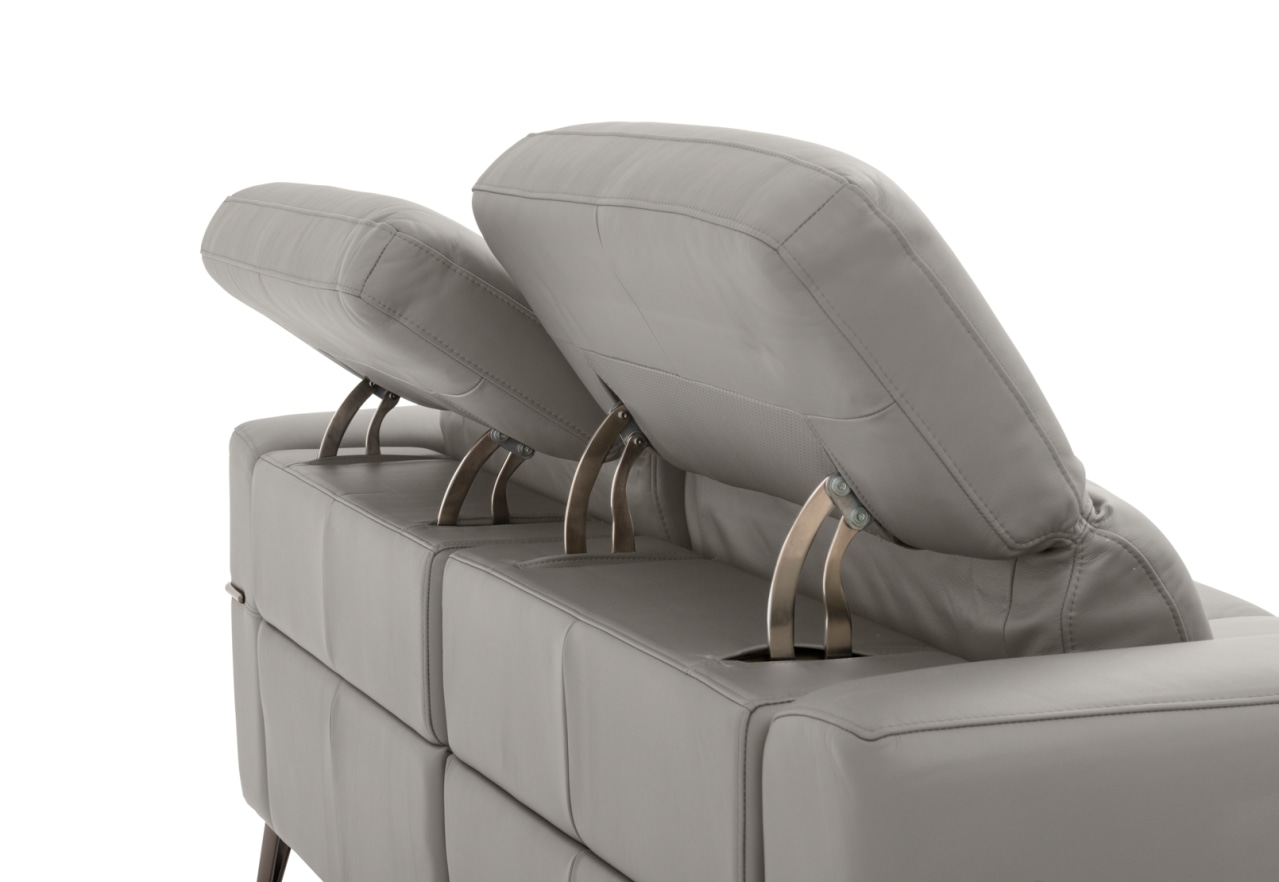 SERAFINI LEATHER 2.5 Seater with Inbuilt Electric Recliners – image 12 of 16