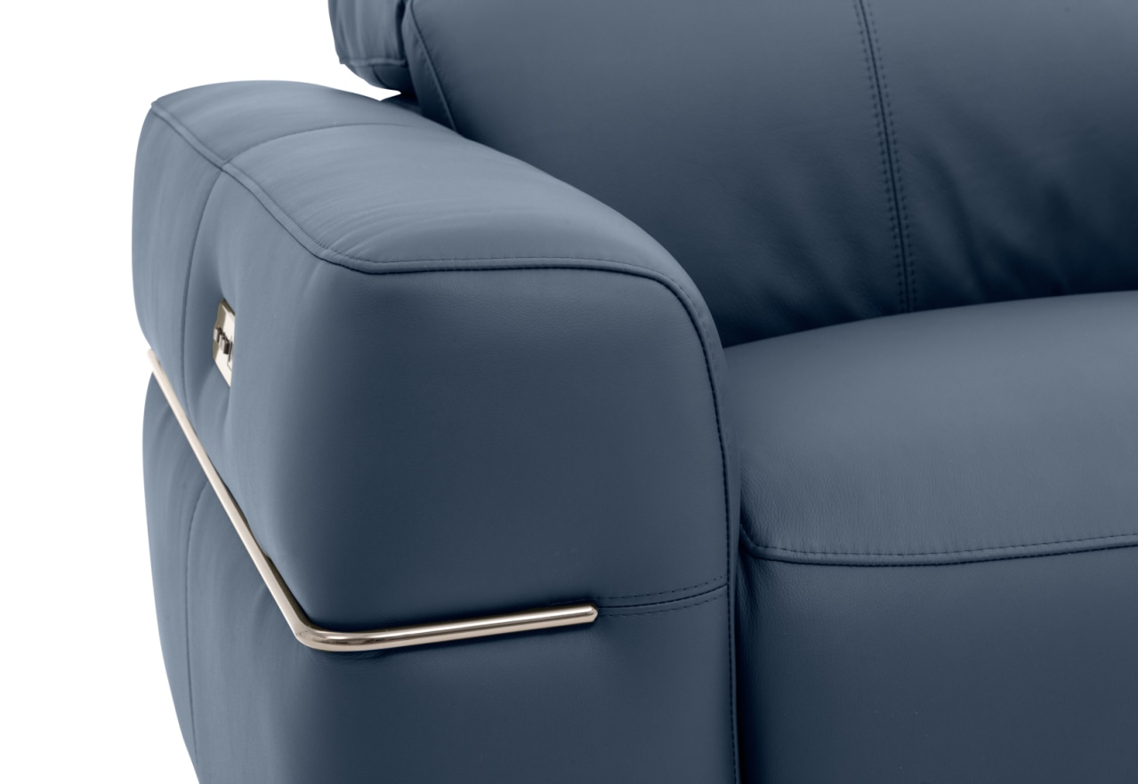 SERAFINI LEATHER 2.5 Seater with Inbuilt Electric Recliners – image 13 of 16