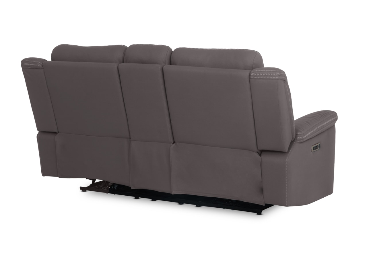 WOLFGANG FABRIC 2 Seater Sofa with 2 Inbuilt Electric Recliners and Console – image 17 of 21
