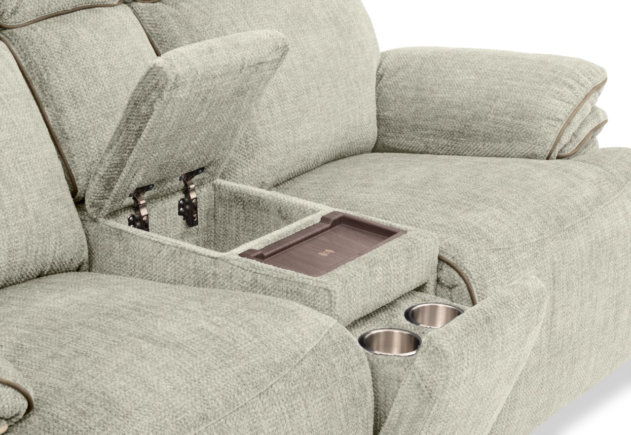 SEYMOUR FABRIC 2 Seater Electric Recliner – image 12 of 19