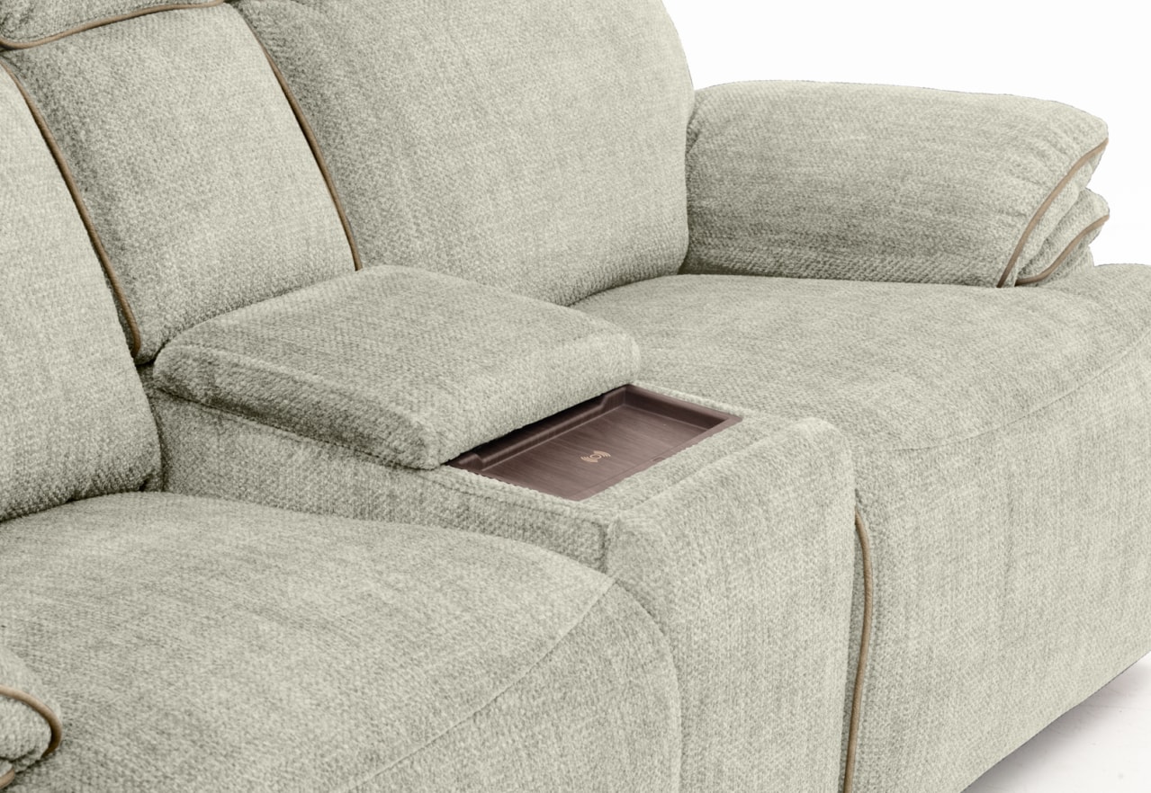 SEYMOUR FABRIC 2 Seater Electric Recliner – image 13 of 19