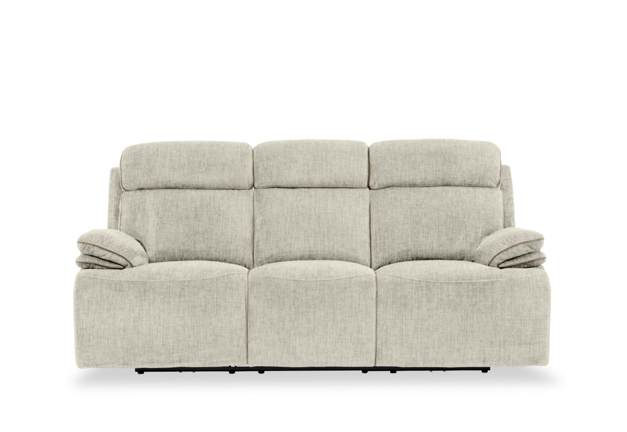 SEYMOUR FABRIC 3 Seater Electric Recliner – image 1 of 11