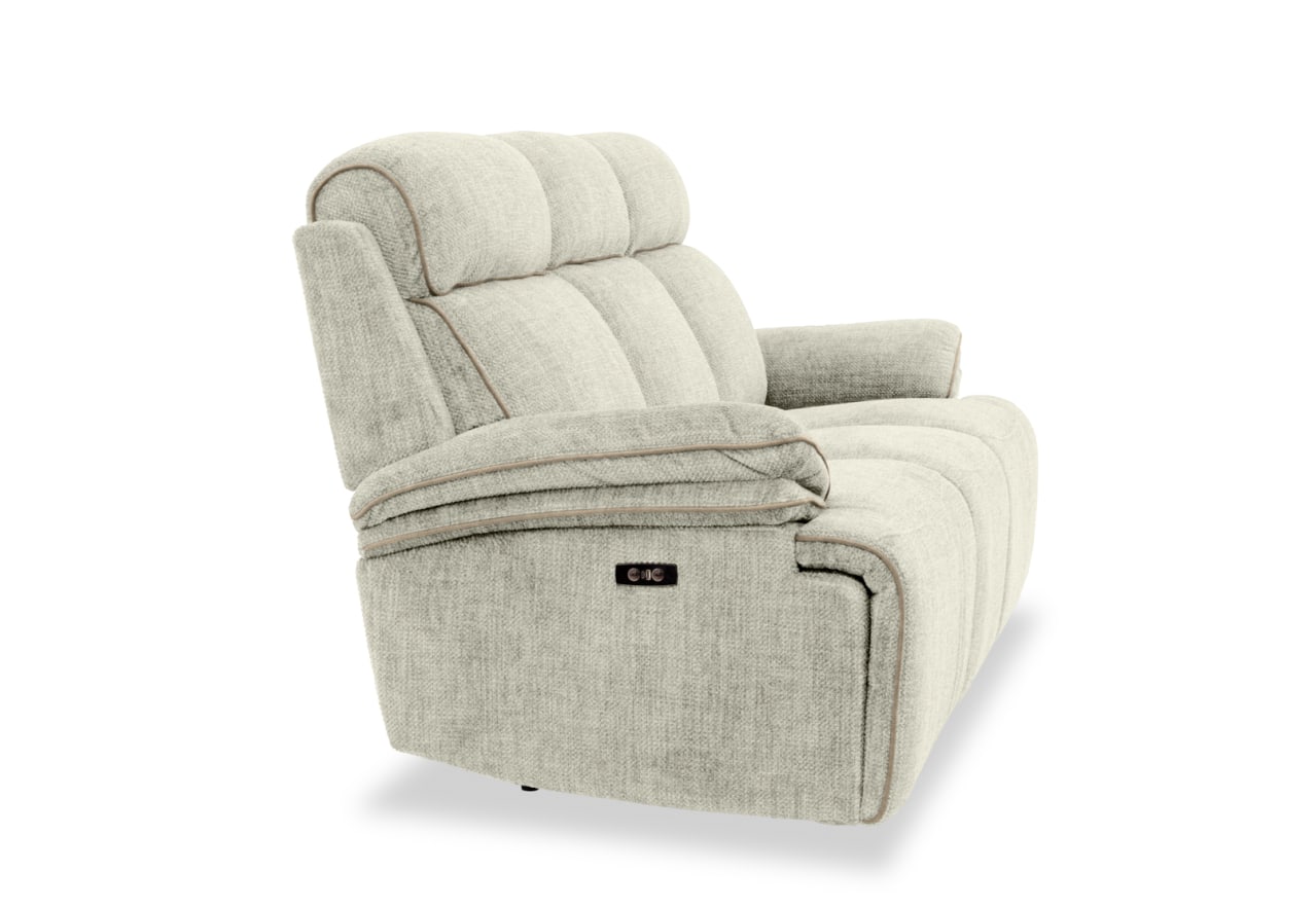 SEYMOUR FABRIC 3 Seater Electric Recliner – image 7 of 11