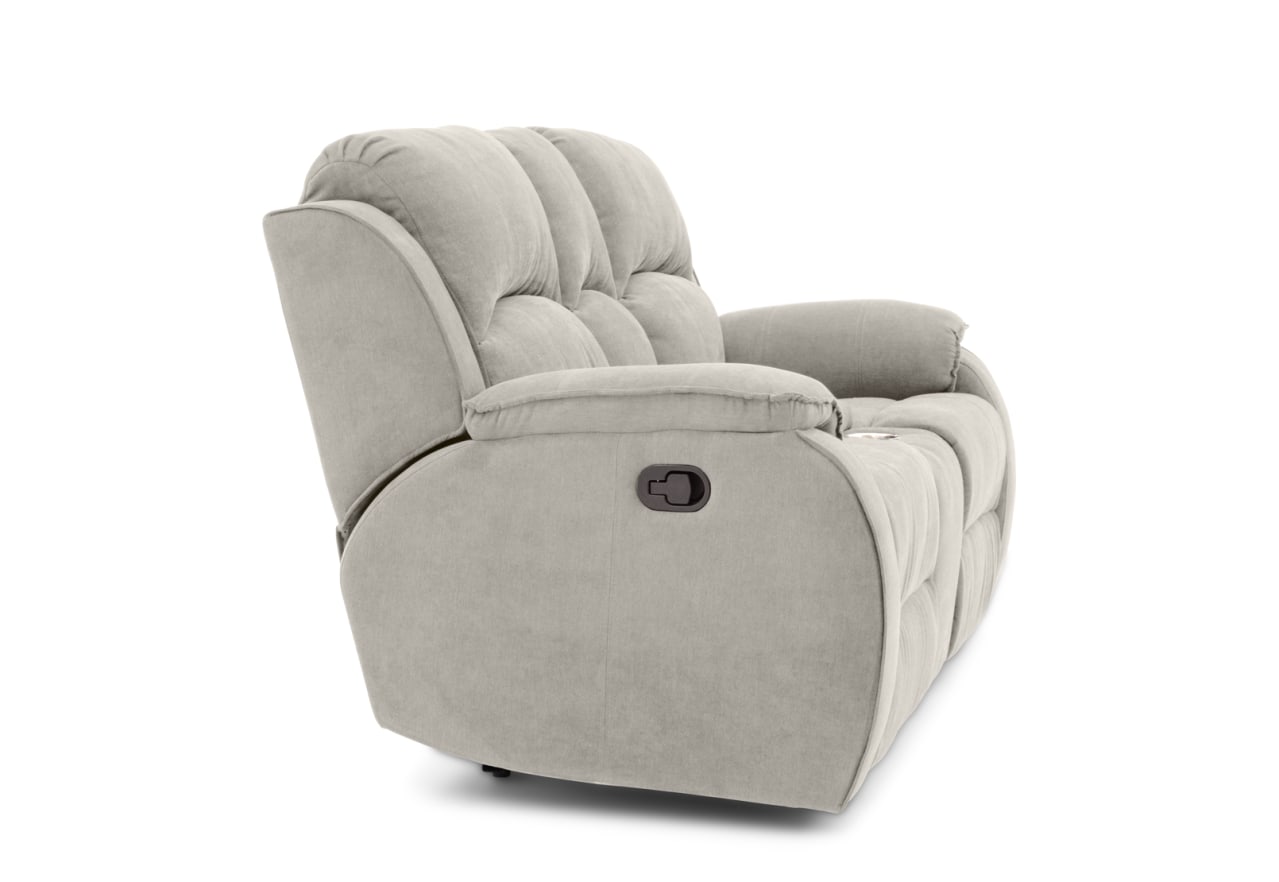 KAYDEN FABRIC 2 Seater with Inbuilt Recliners and Console – image 13 of 16