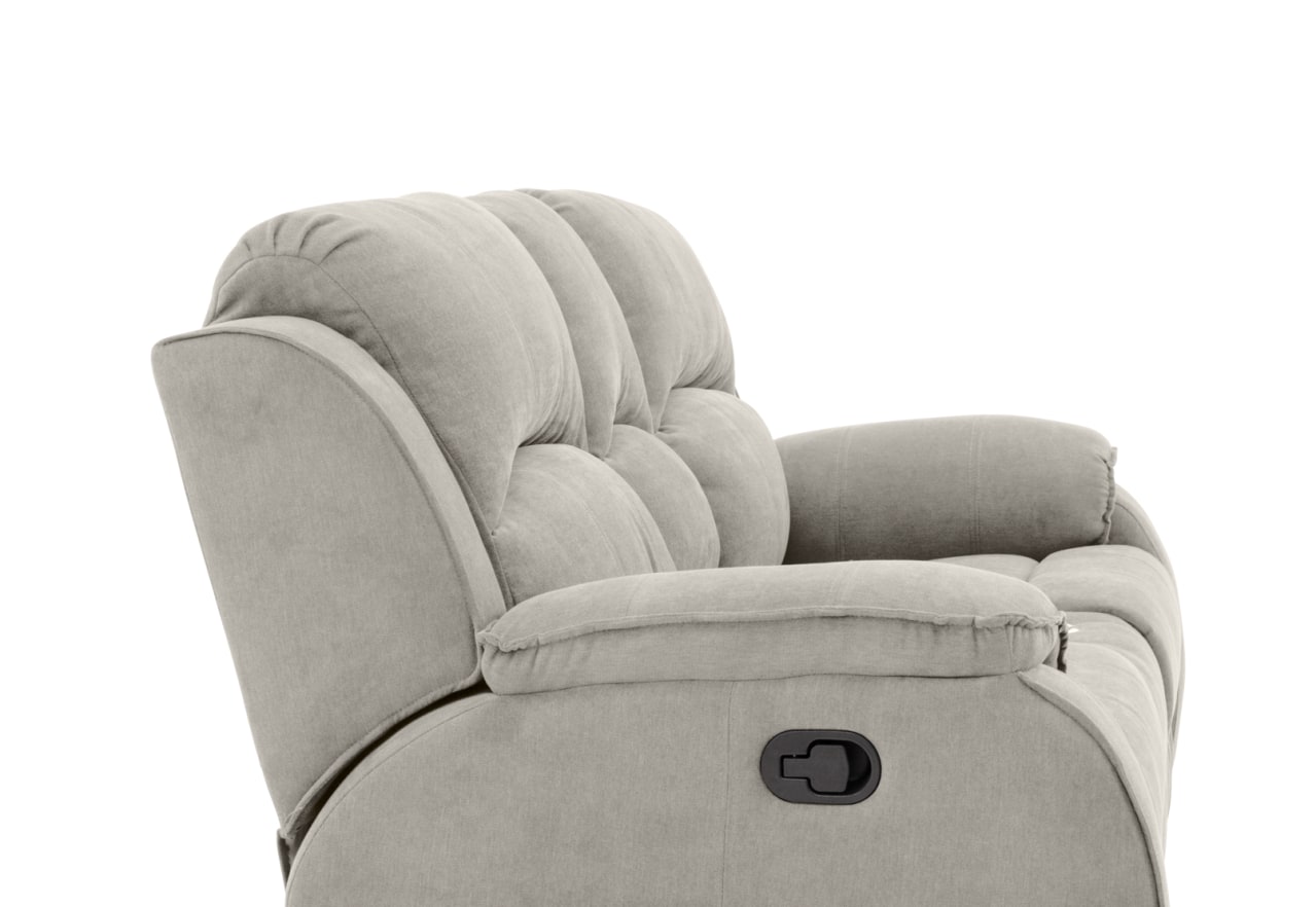 KAYDEN FABRIC 2 Seater with Inbuilt Recliners and Console – image 14 of 16