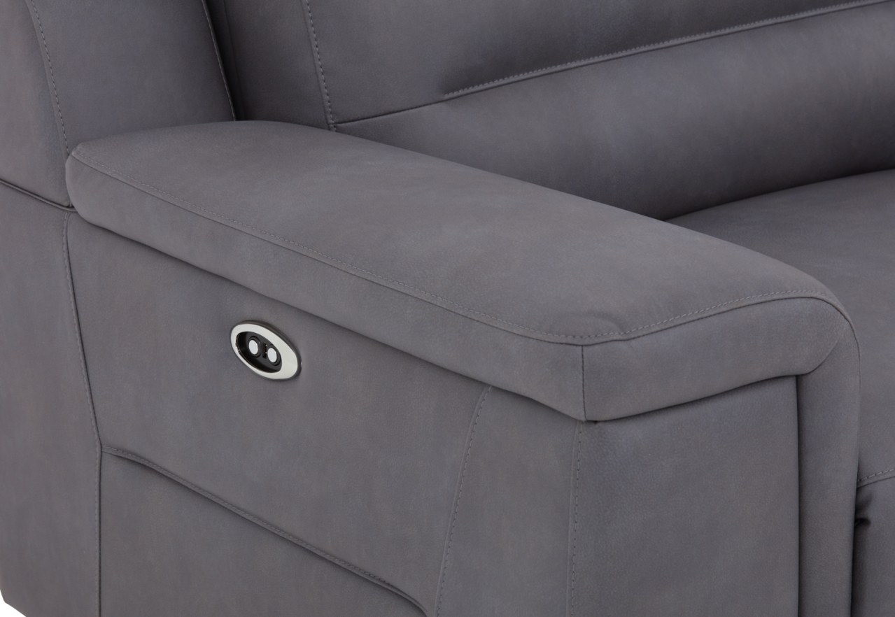JEFFRIES CornerLoungewithElectricReclinersFabric – image 21 of 35