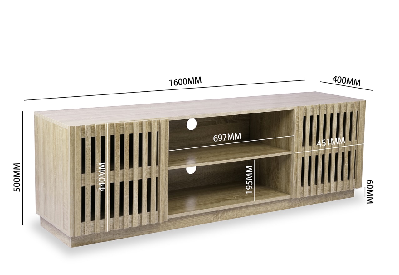 RILEY 2 Door Entertainment Unit – image 7 of 7