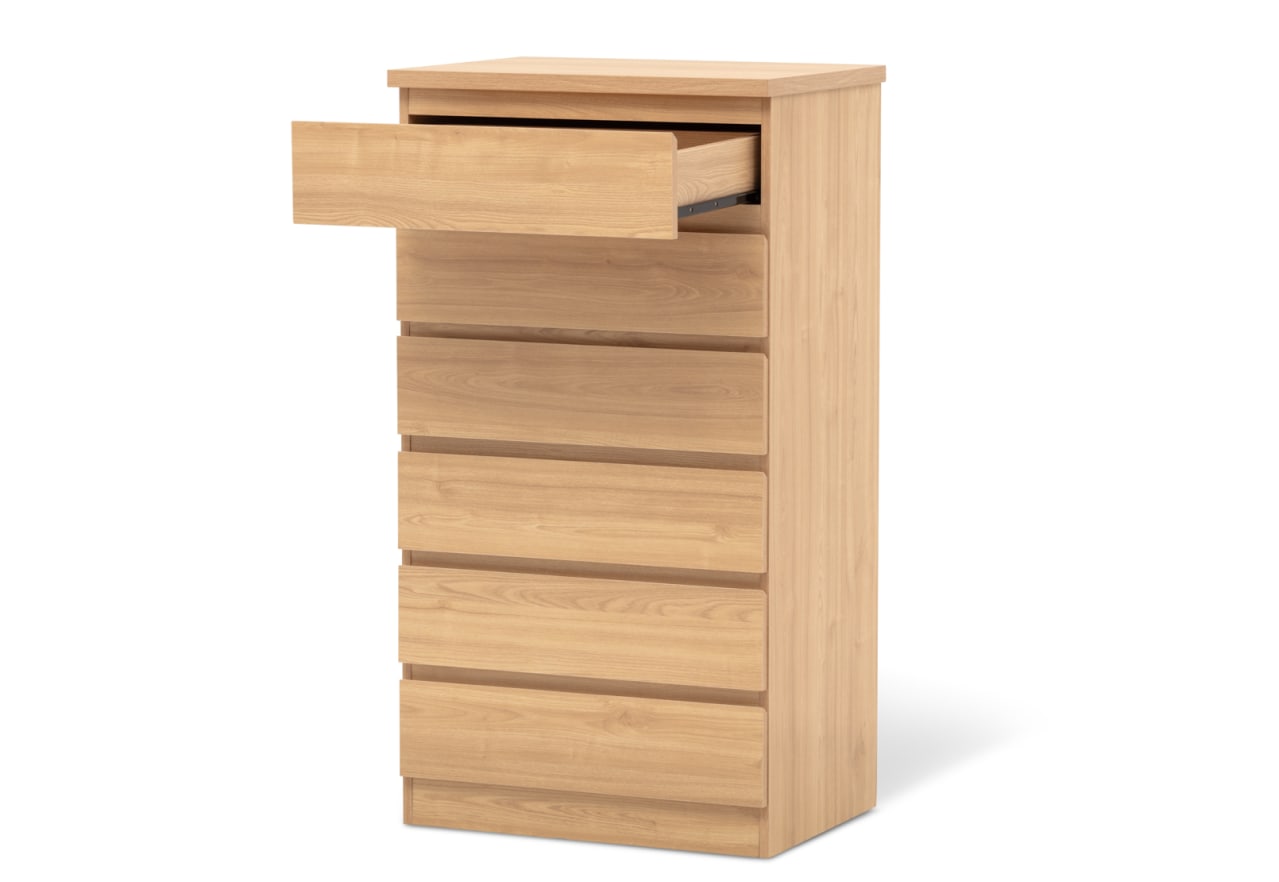 HOWARD 6 DRAWER WIDE TALL CHEST – image 7 of 19