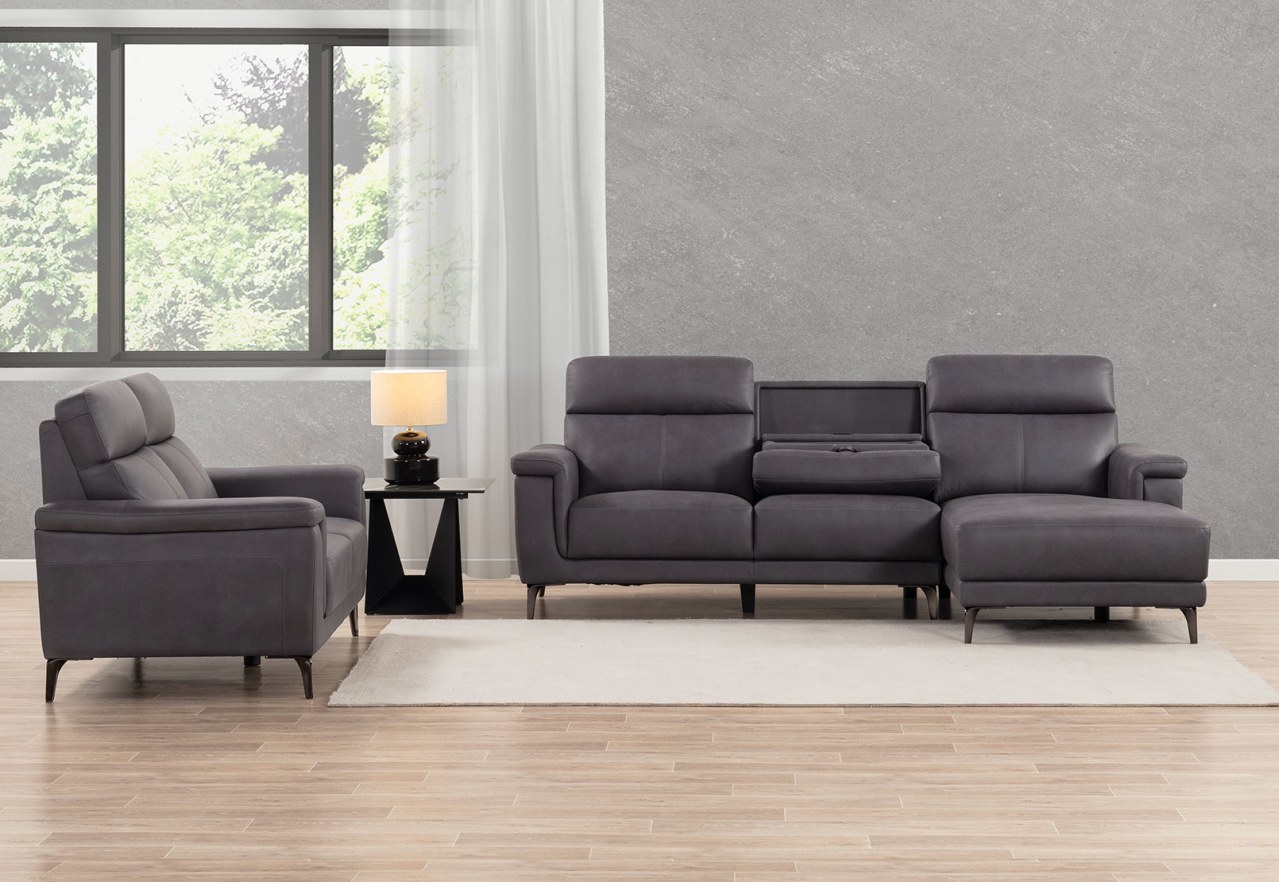 CAPEL 3 Seater Sofa with RHF Chaise ( Fabric) – image 14 of 16