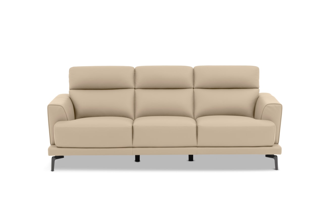 MONDRICH 3 Seater Sofa (Leather) – image 1 of 8