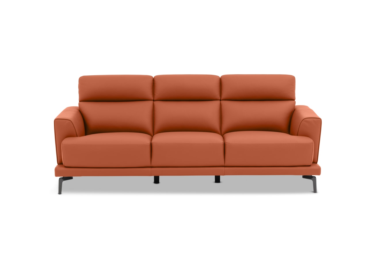 MONDRICH 3 Seater Sofa (Leather) – image 1 of 8