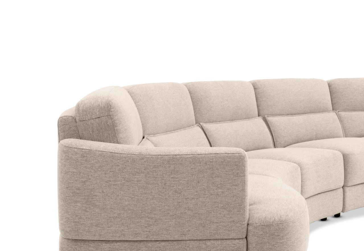 ELISEO FABRIC 5 Seater Sofa (Fabric) – image 6 of 9