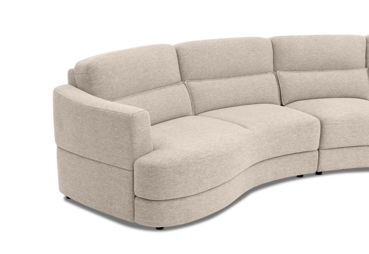 ELISEO FABRIC 5 Seater Sofa (Fabric) – image 7 of 9