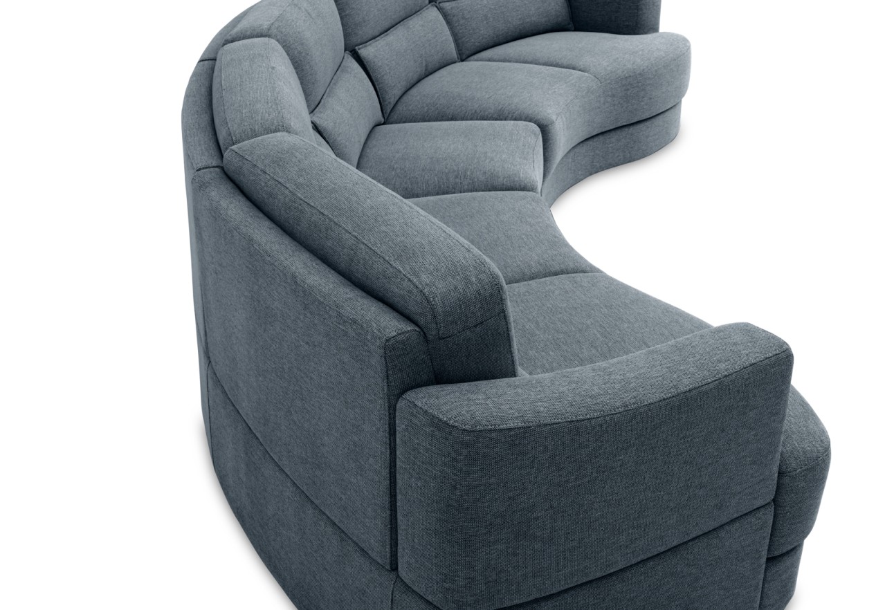 ELISEO FABRIC 5 Seater Sofa (Fabric) – image 5 of 9