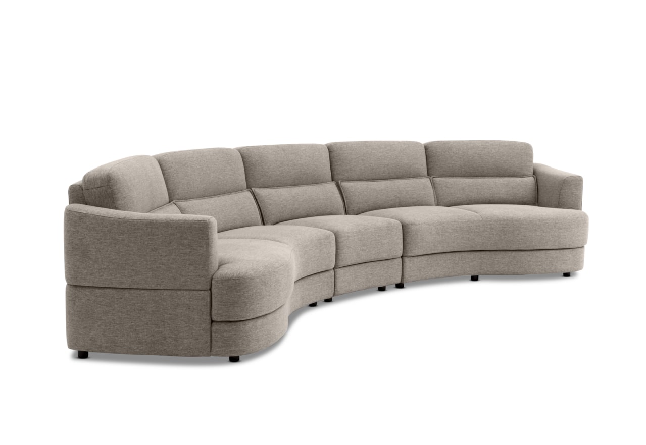 ELISEO FABRIC 5 Seater Sofa (Fabric) – image 3 of 9