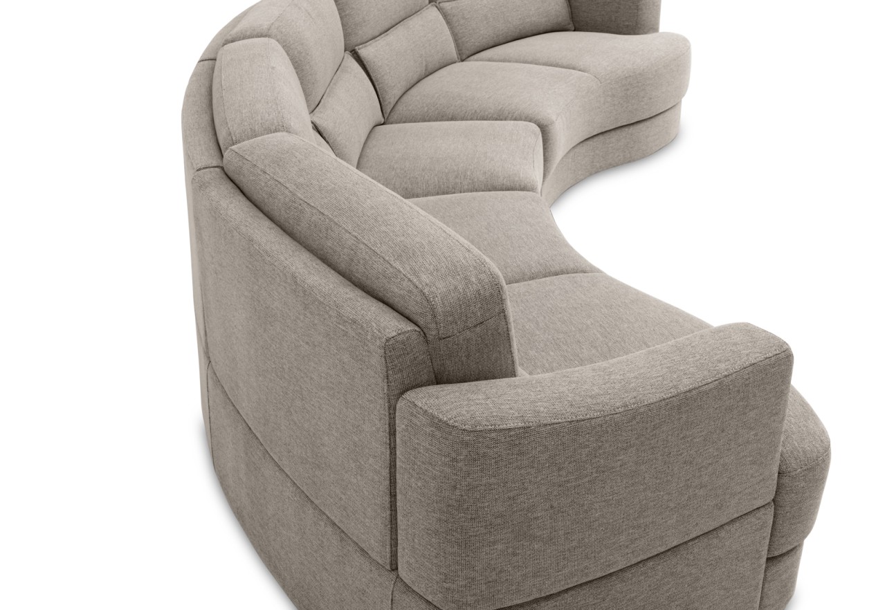 ELISEO FABRIC 5 Seater Sofa (Fabric) – image 5 of 9